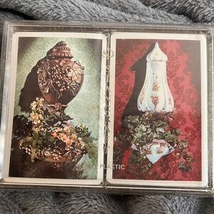 Midcentury vintage sealed new 1960s Stancraft playing cards